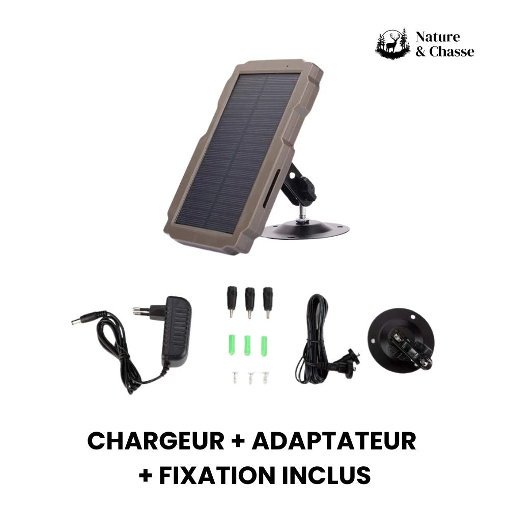 Kit panneau solaire pour les caméras de chasse