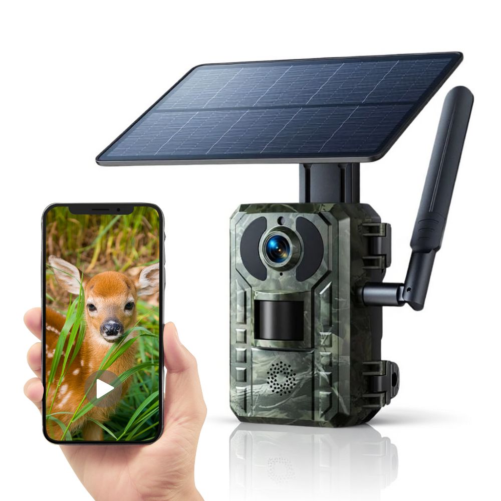 Camera De Chasse Solaire Caméra Chasse 4G LTE Solaire SEHMUA - Détection PIR Audio Bidirectionnel Vision Nuit Camera Solaire 4g Camera De Chasse Solaire Caméra Chasse 4G LTE Solaire SEHMUA - Détection PIR Audio Bidirectionnel Vision Nuit Camera Solaire 4g