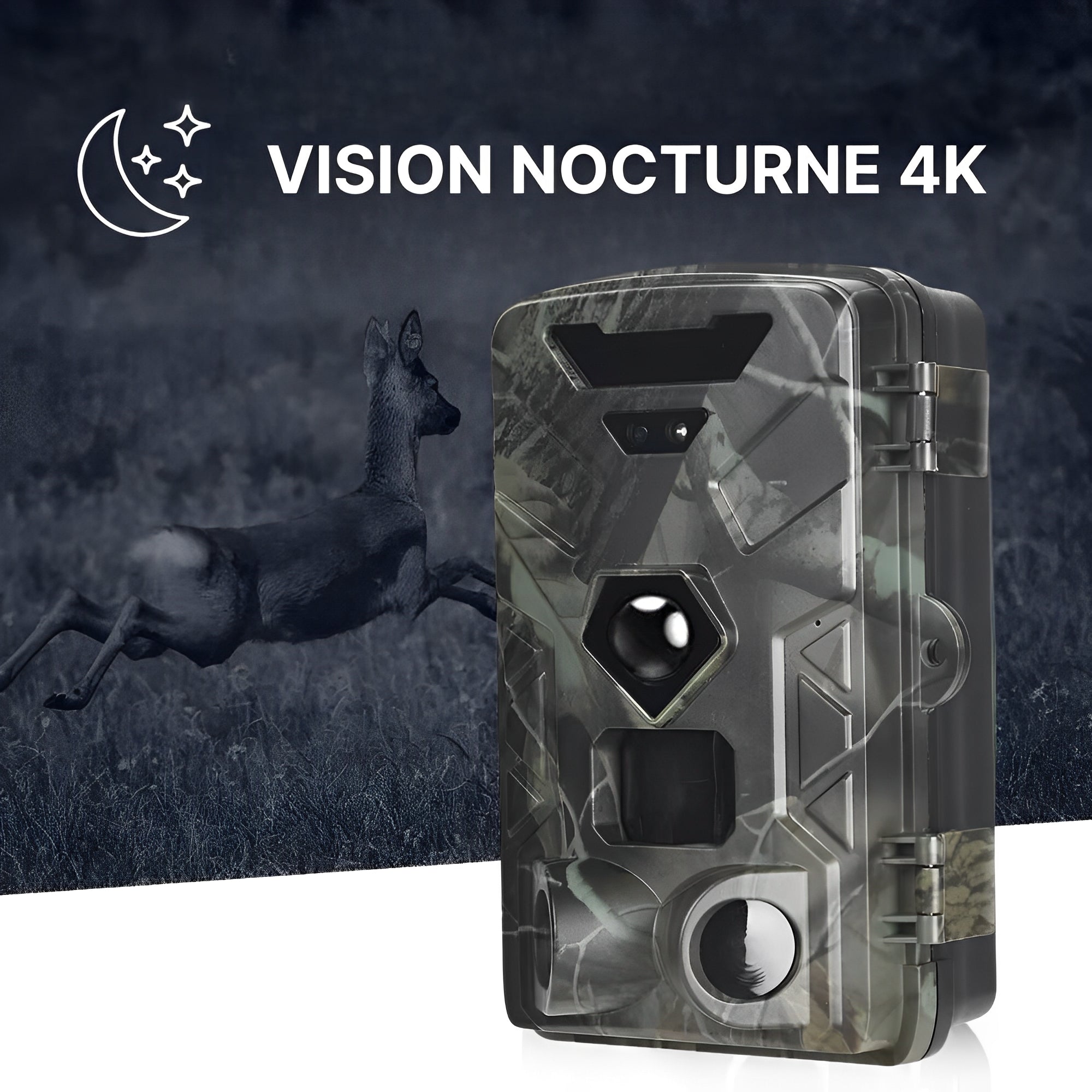 Caméra De Chasse 4G - Résolution 8K - SecurChasse®