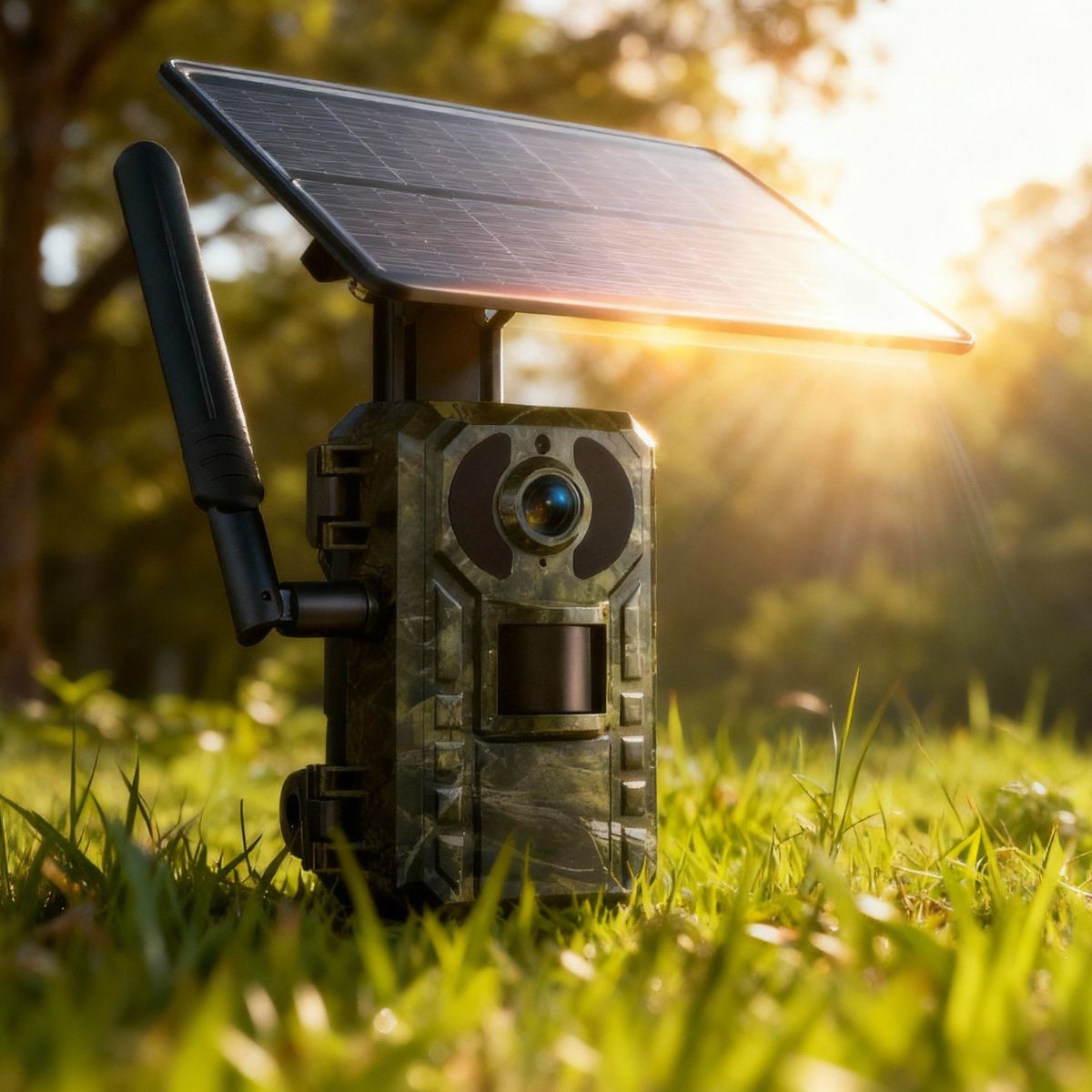 Caméra De Chasse Solaire 4G + Application Mobile