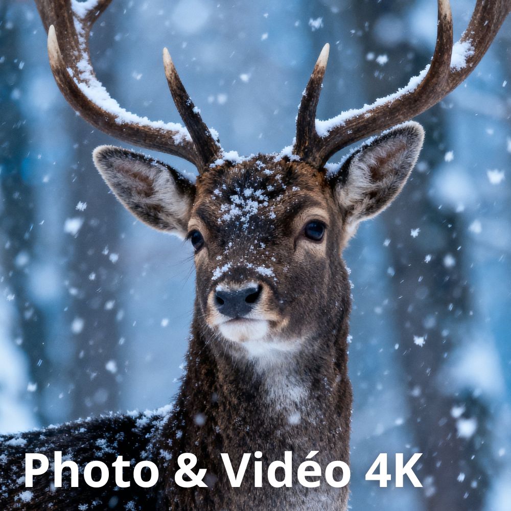 Caméra de Chasse Connectée 4K avec Alerte SMS/MMS - SecurChasse®