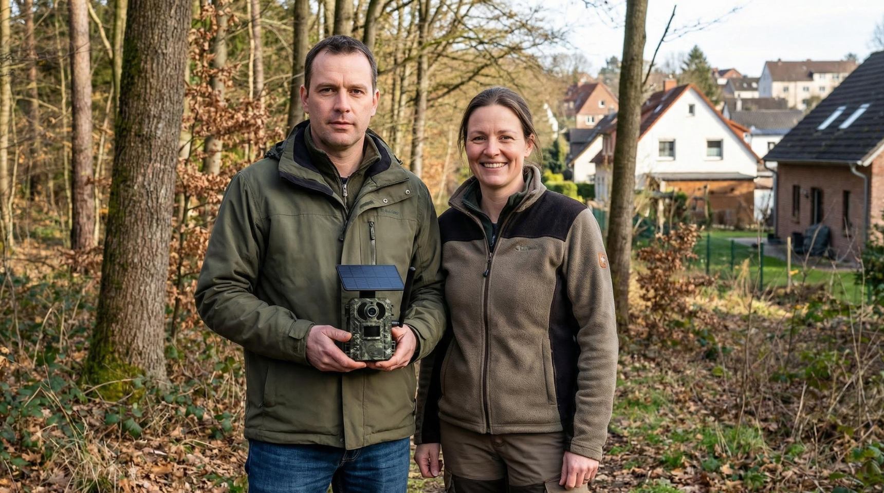 Smartphone recevant une alerte en temps réel depuis une caméra de chasse 4G