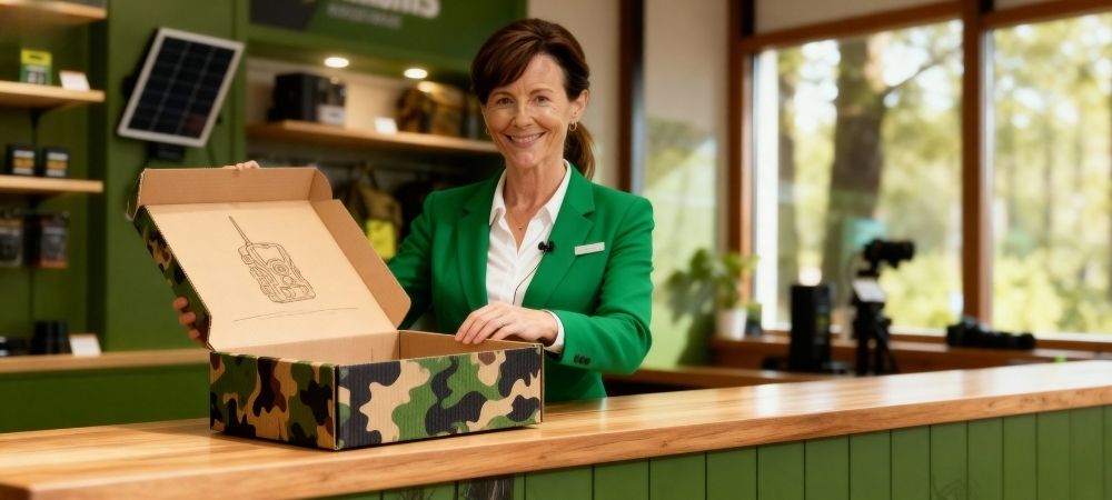 Matériel nécessaire pour installer une caméra de chasse 4G avec carte SIM et batterie lithium