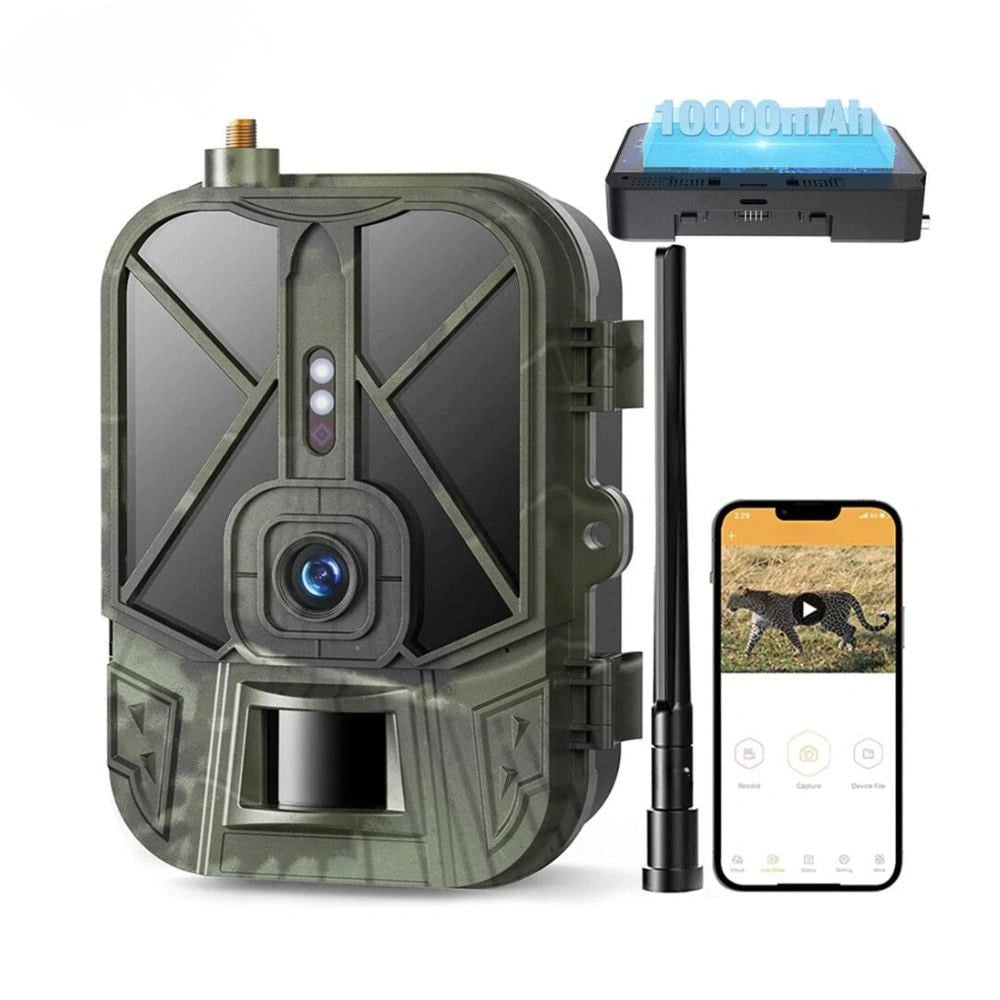Caméra de Chasse 4G Connectée + Batterie Lithium - SecurChasse®
