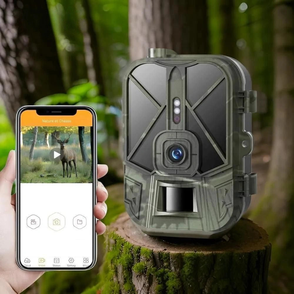 Caméra de Chasse 4G Connectée + Batterie Lithium - SecurChasse®