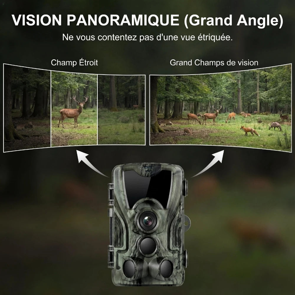 Caméra de chasse 4K avec écran