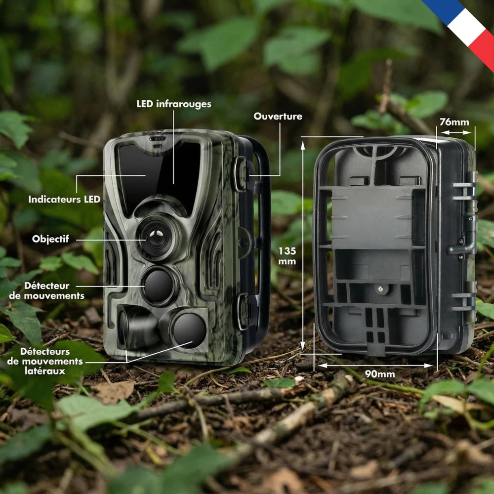 Piège Photographique avec écran - SecurChasse®