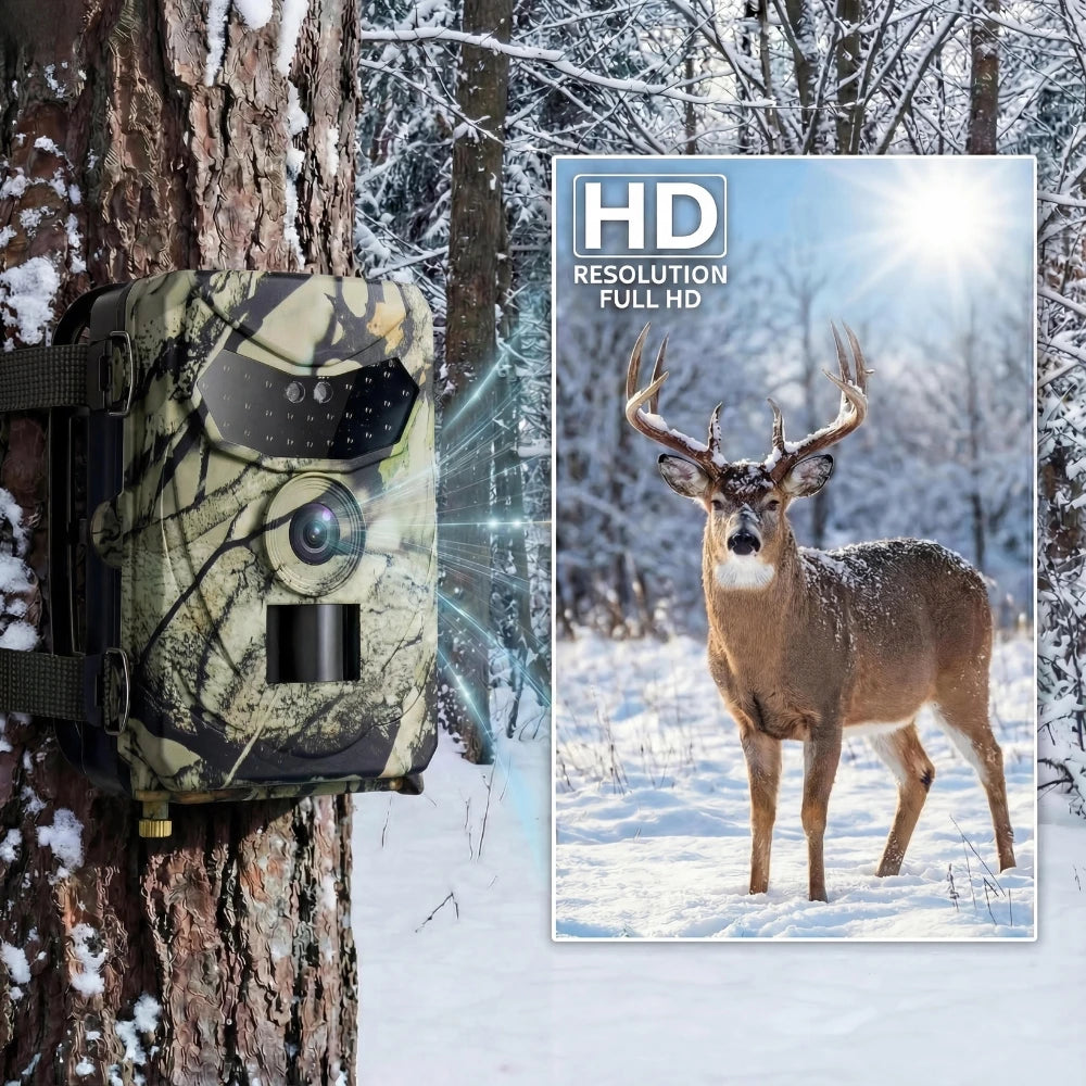 Caméra de chasse Vision Nocturne - Modèle Premium