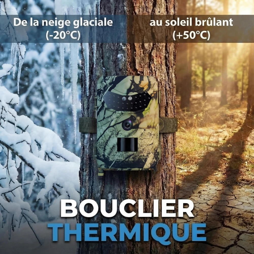 Caméra de chasse Vision Nocturne - Modèle Premium