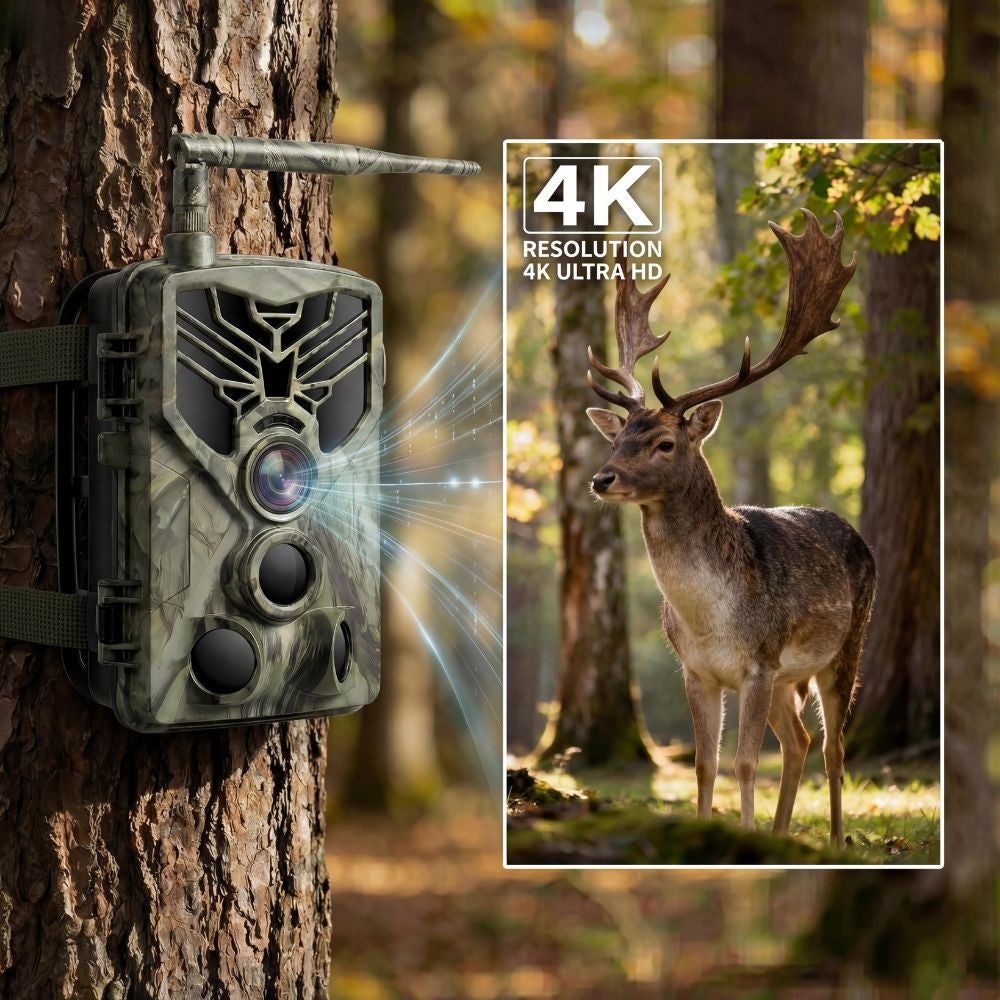 Caméra de Chasse Connectée avec Alerte SMS/MMS