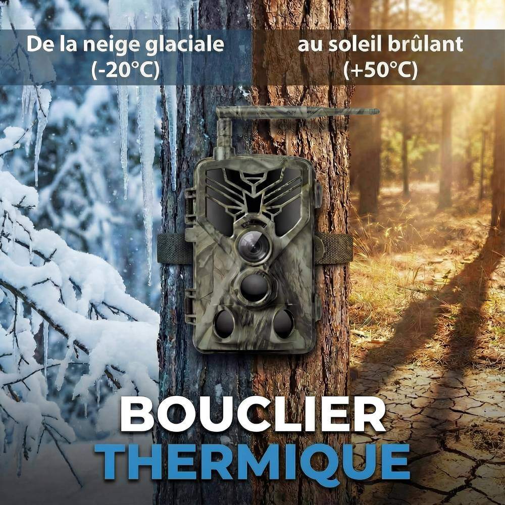 Caméra de Chasse Connectée avec Alerte SMS/MMS