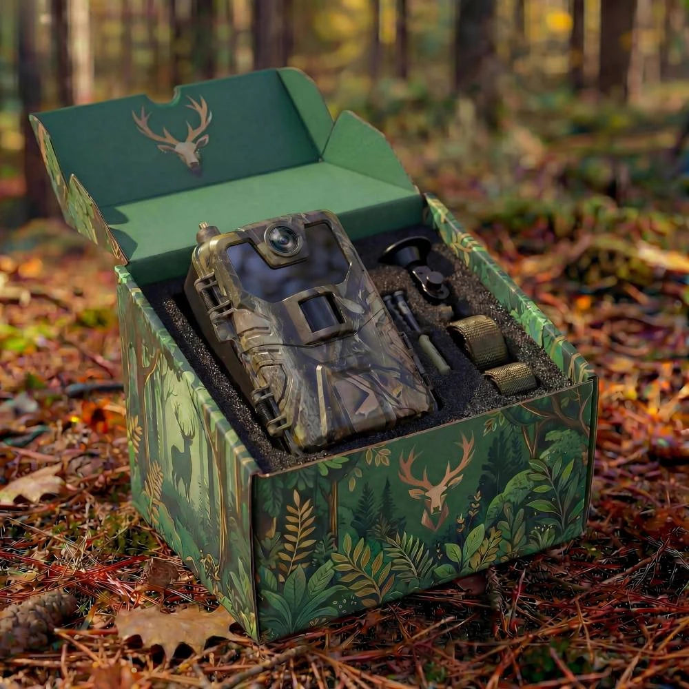 Caméra de Chasse Connectée 4K avec Alerte SMS/MMS - SecurChasse®