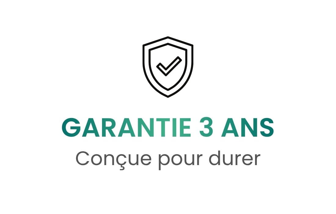 Garantie 3 ans conçue pour durer sur votre caméra de chasse 4K avec écran