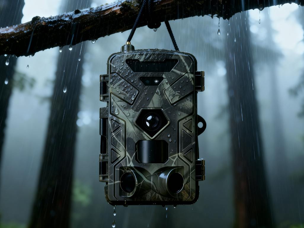 Caméra de chasse 4G avec panneau solaire et batteries lithium haute capacité pour une autonomie longue durée