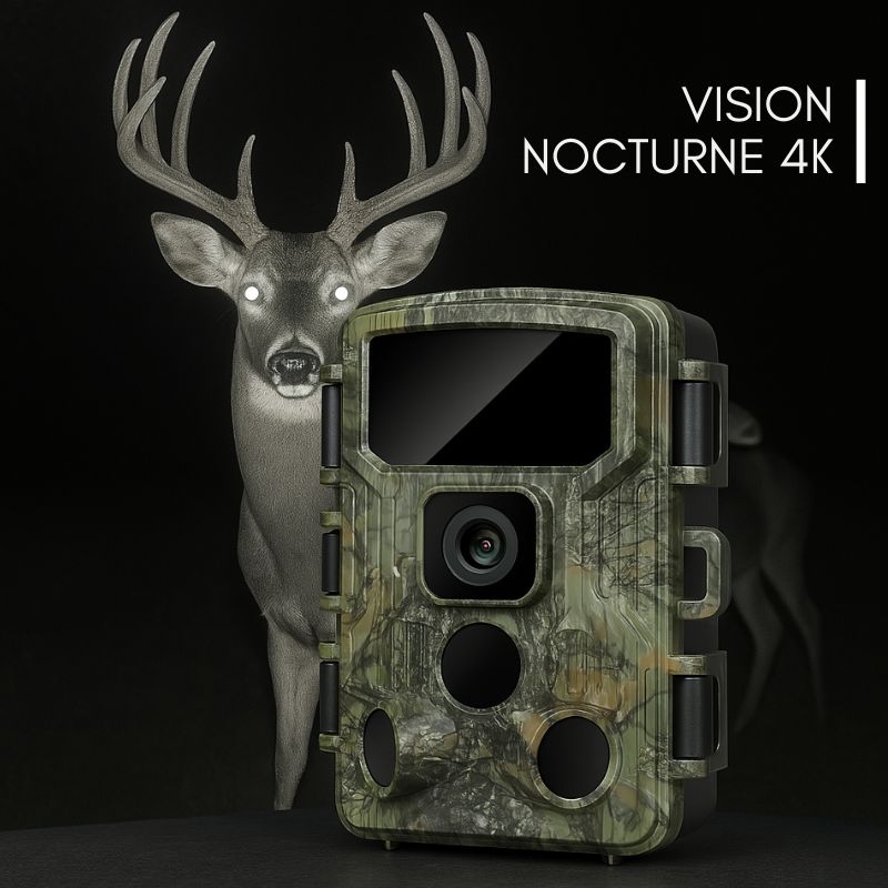 Caméra De Chasse WIFI 4K - SecurChasse®